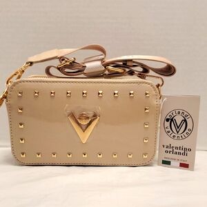 💰Valentino Orlandi Cream  Crossbody Bag